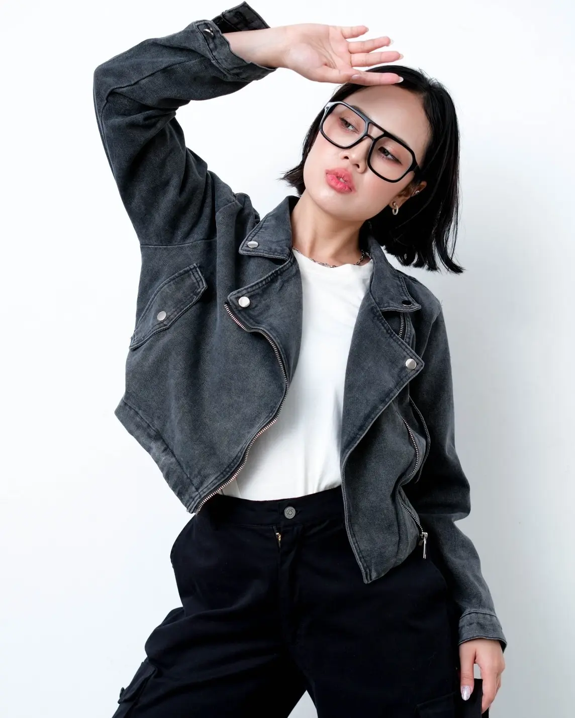 Blaze Denim Jacket Kode 152B Misty Black - Image 2