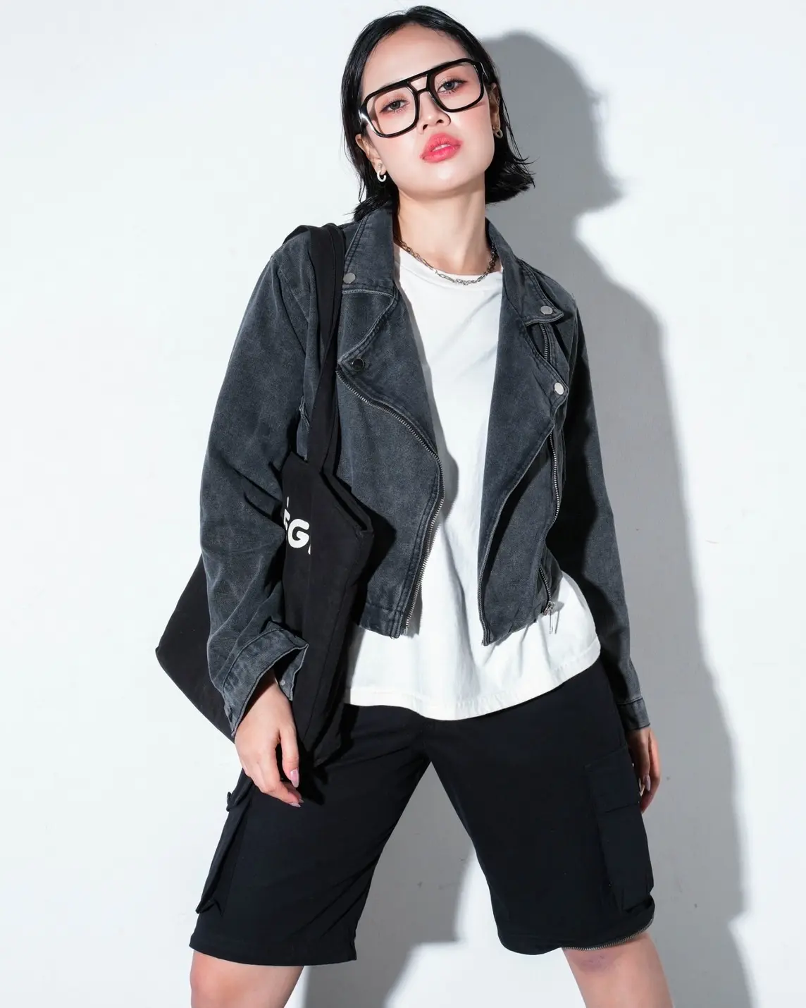 Blaze Denim Jacket Kode 152B Misty Black - Image 3