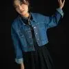 Carlota Denim Jacket Kode 157B Dark Blue - Image 3