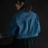 Carlota Denim Jacket Kode 157B Dark Blue - Image 4