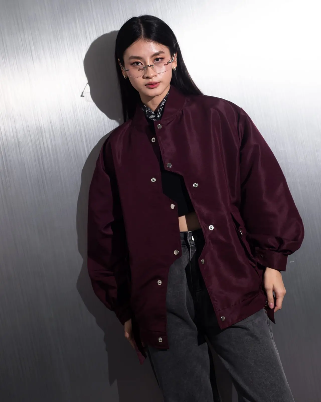 Castriel Jacket Maroon