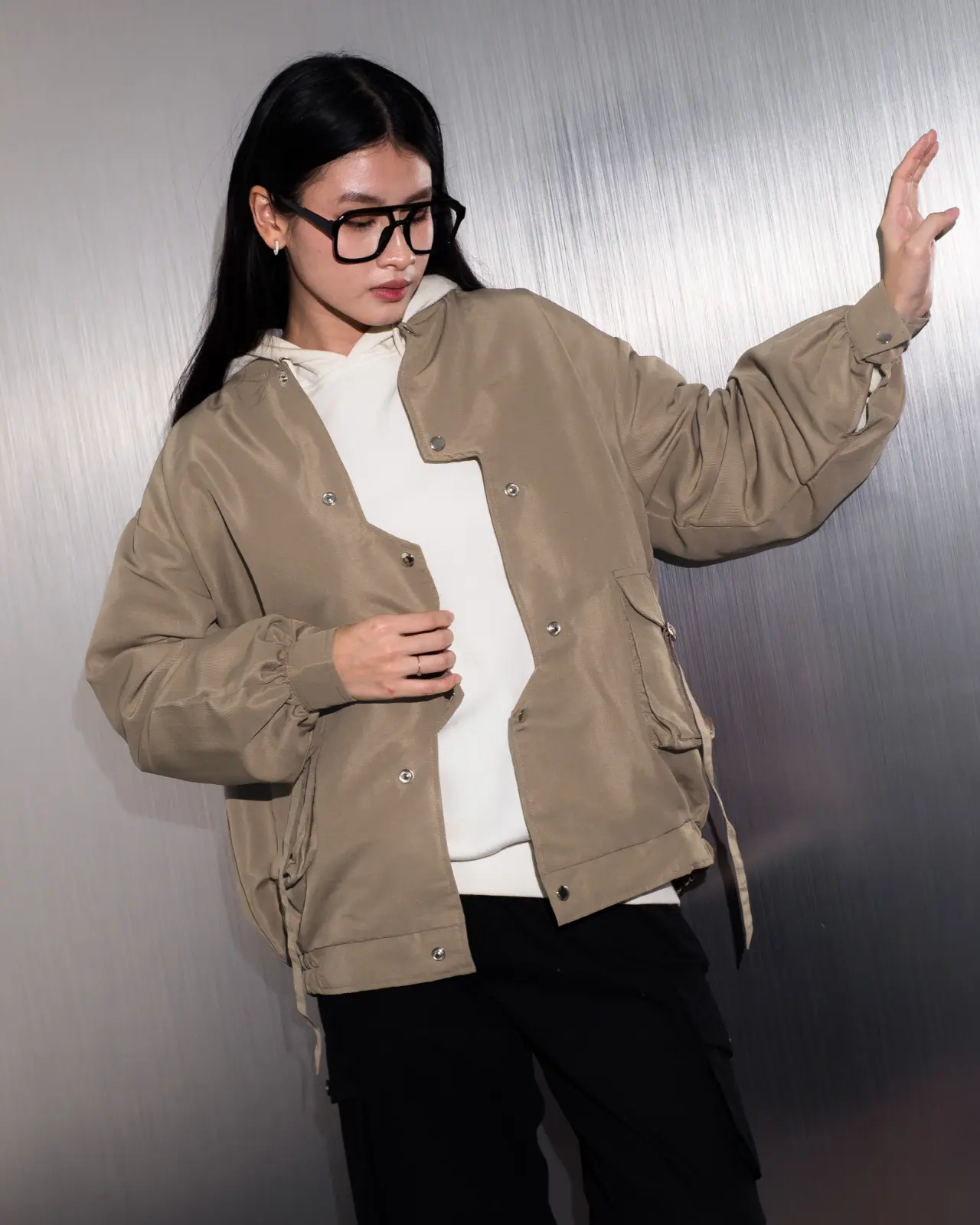 Castriel Jacket Khaki