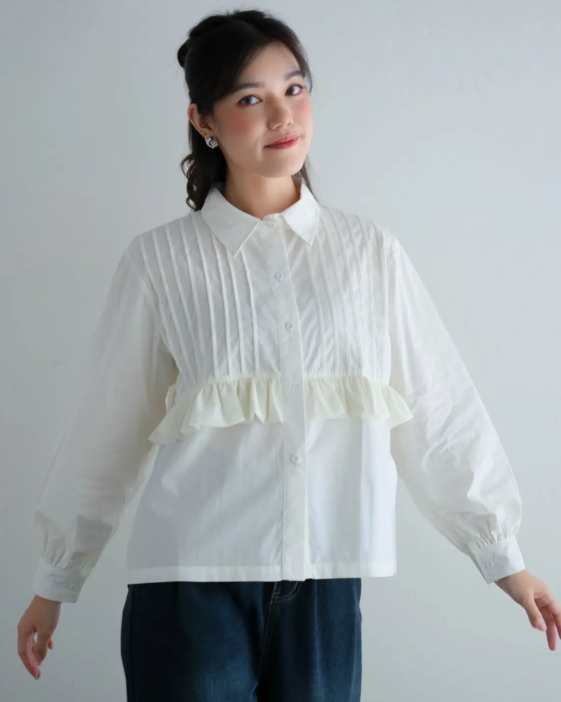 Delsi Shirt Broken White