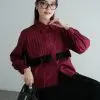 Delsi Shirt Maroon - Image 2