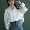 Demira Shirt Kode 8335 Broken White