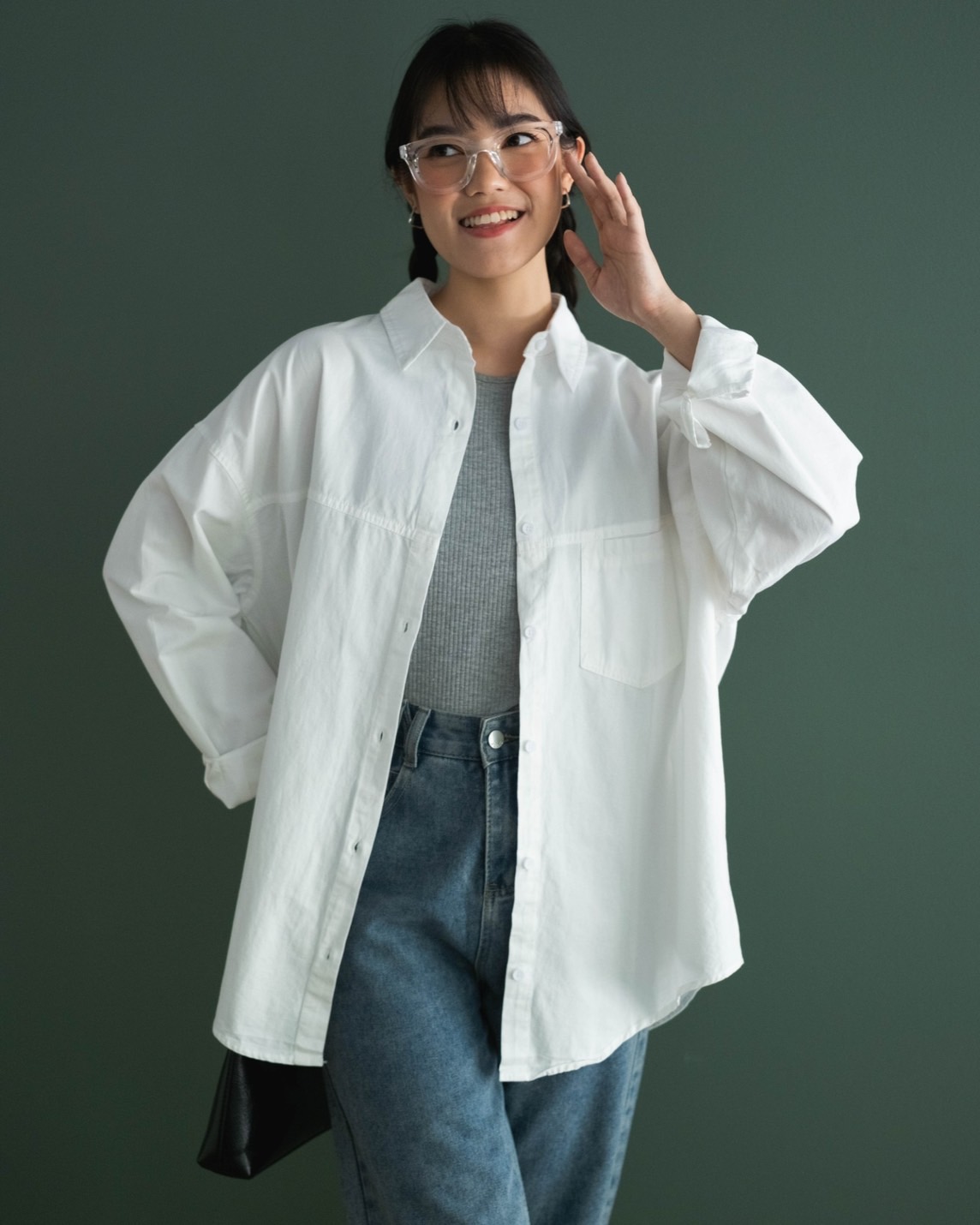 Demira Shirt Kode 8335 Broken White - Image 2