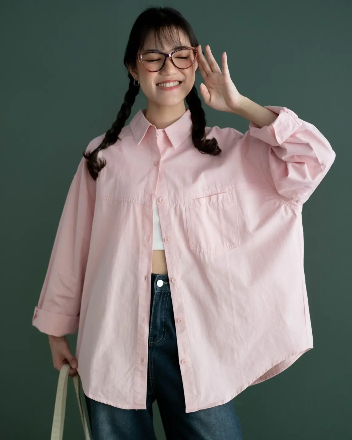 Demira Shirt Kode 8335 Pink