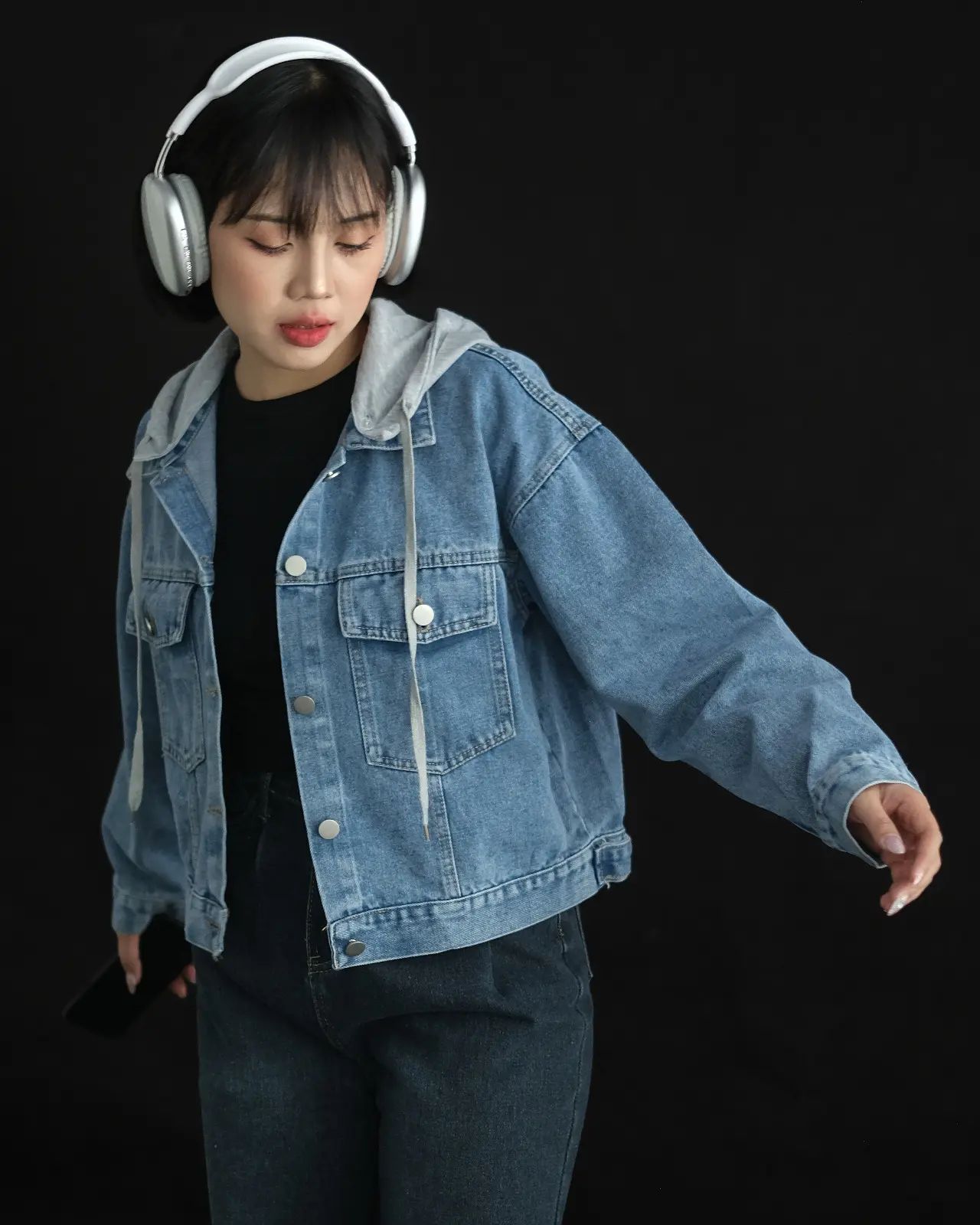 Devira Denim Jacket Kode 194B Light Blue - Image 4