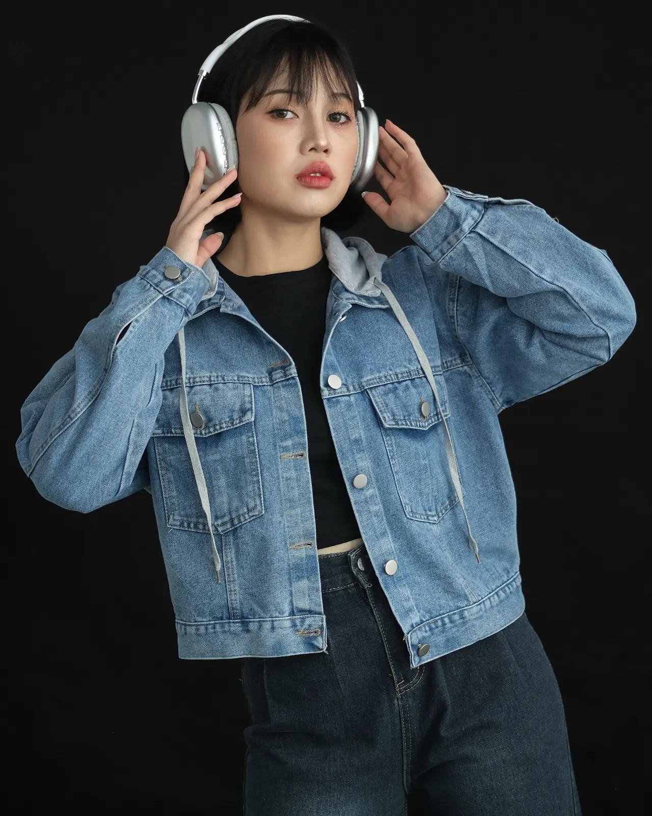 Devira Denim Jacket Kode 194B Light Blue - Image 5