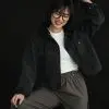 Devira Denim Jacket Kode 194B Misty Black - Image 3