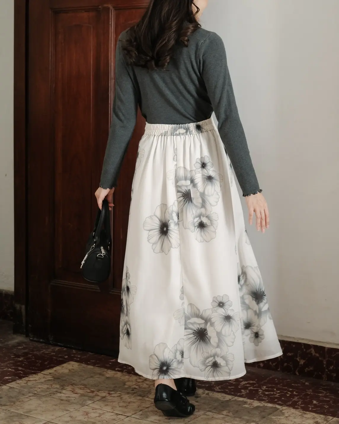Elory Skirt Broken White - Image 3