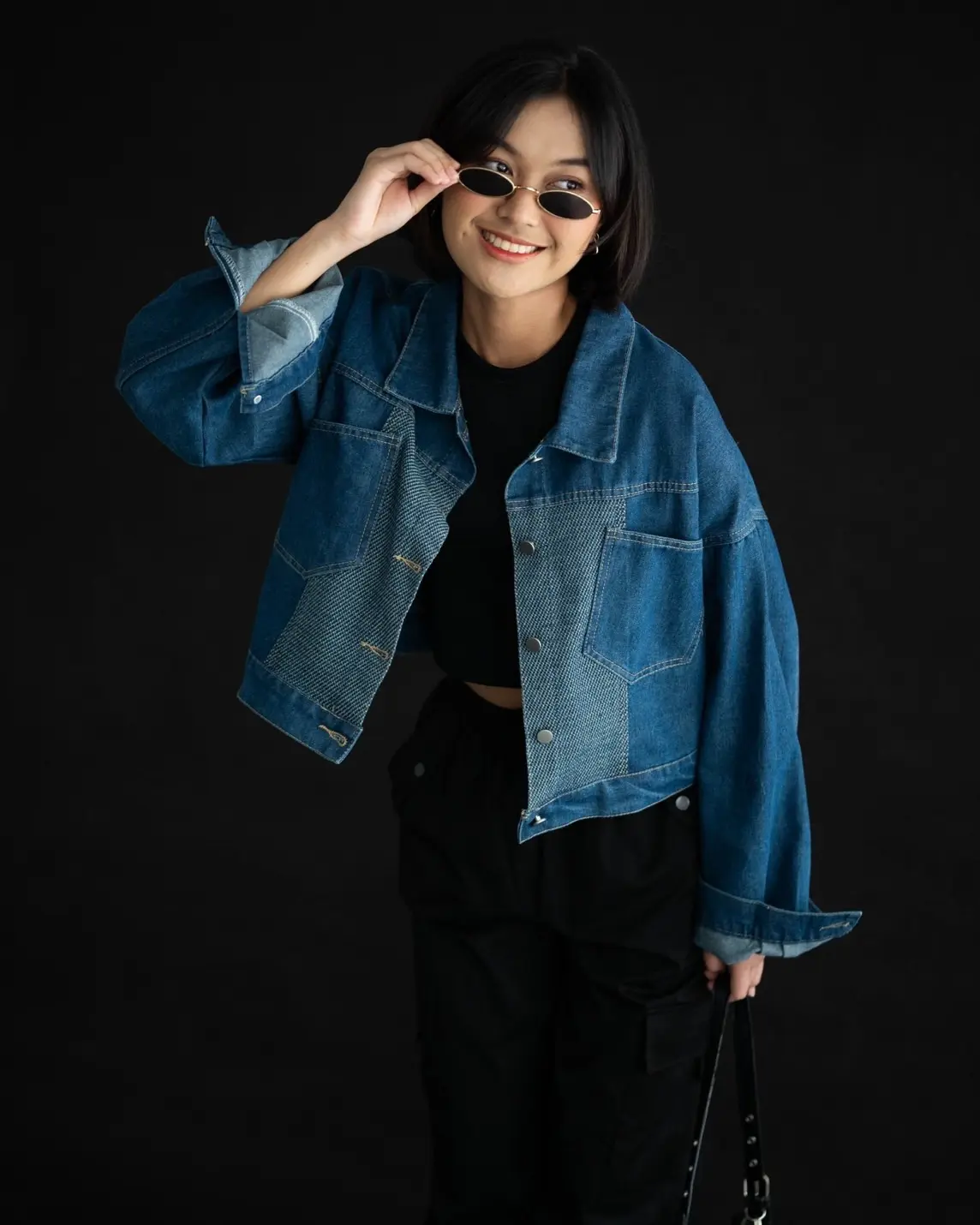 Erolta Denim Jacket Kode 158B Dark Blue - Image 2