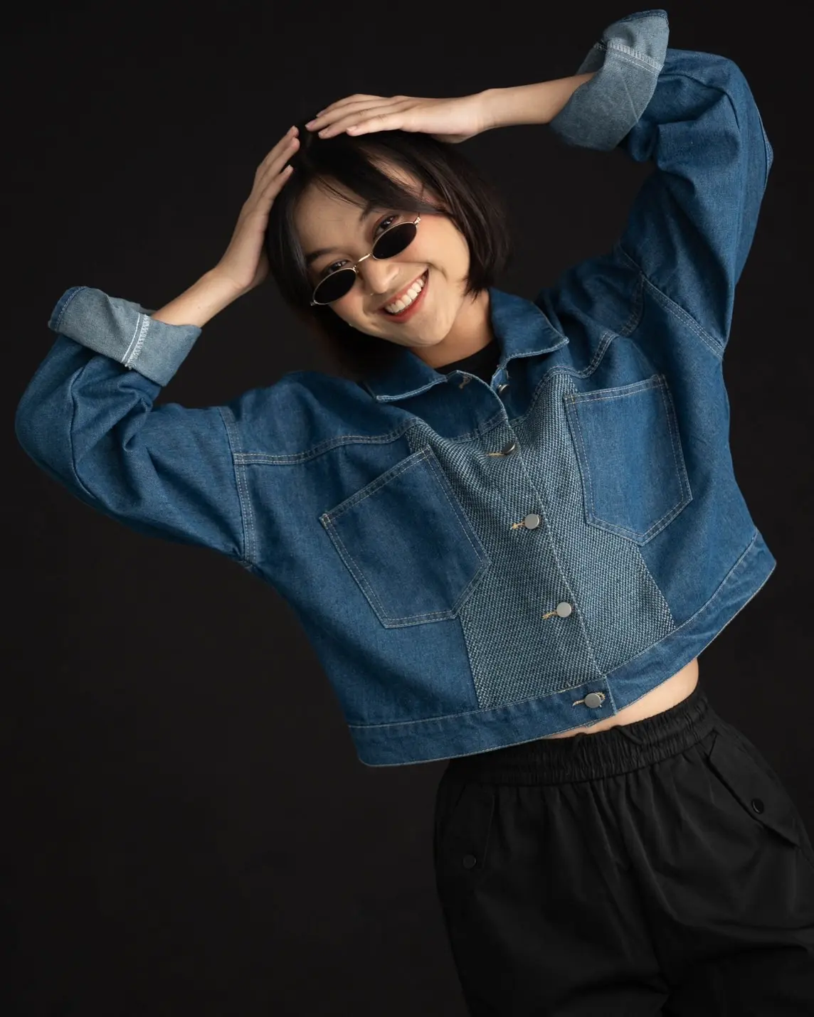 Erolta Denim Jacket Kode 158B Dark Blue - Image 3
