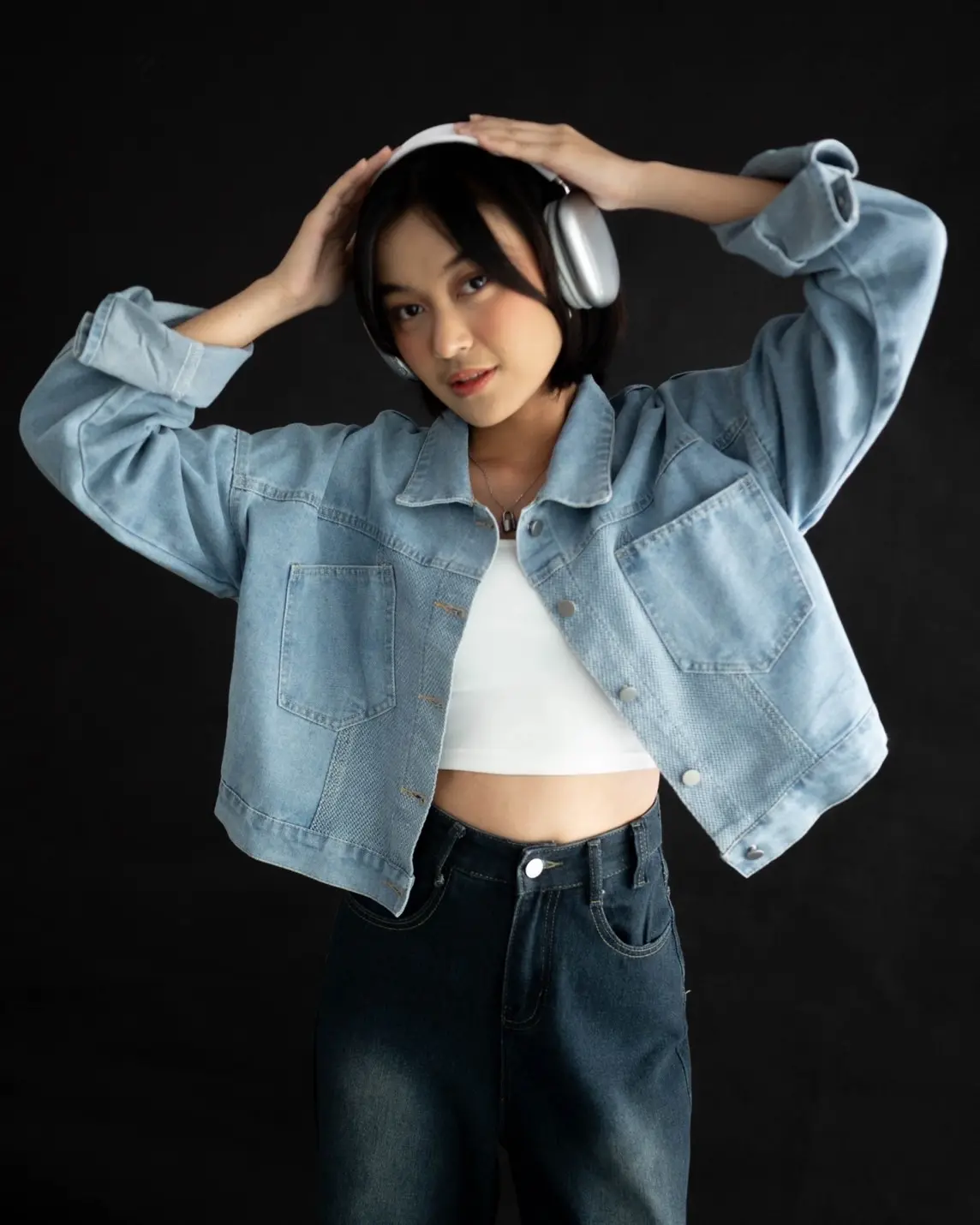 Erolta Denim Jacket Kode 158B Light Blue - Image 3