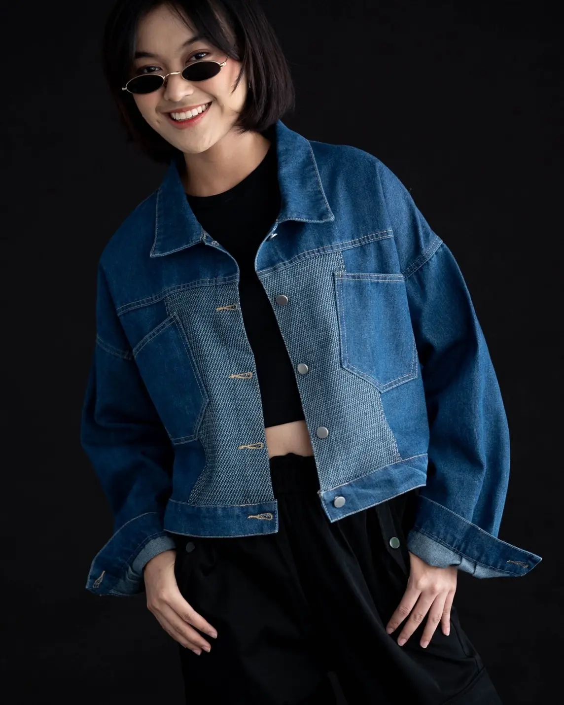 Erolta Denim Jacket Kode 158B Dark Blue