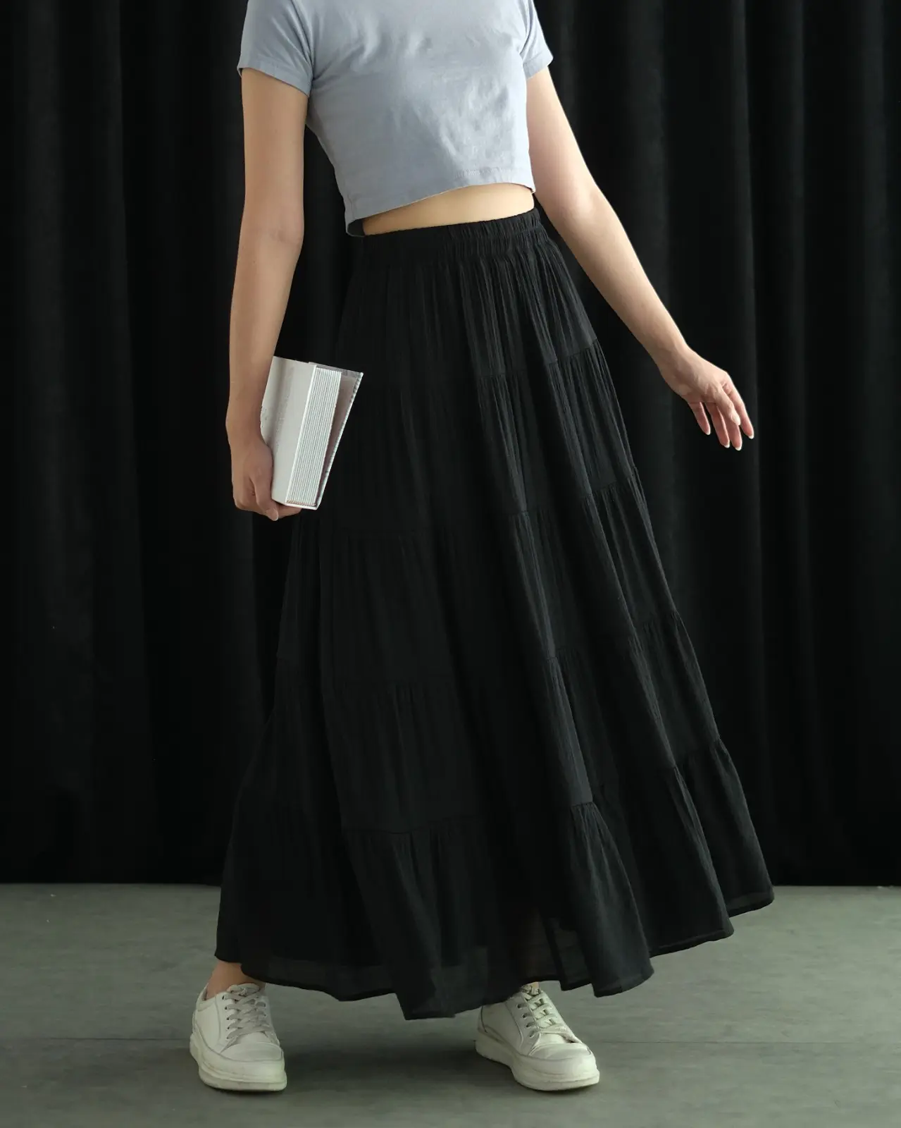 Evianne Skirt Kode 121B Black - Image 3