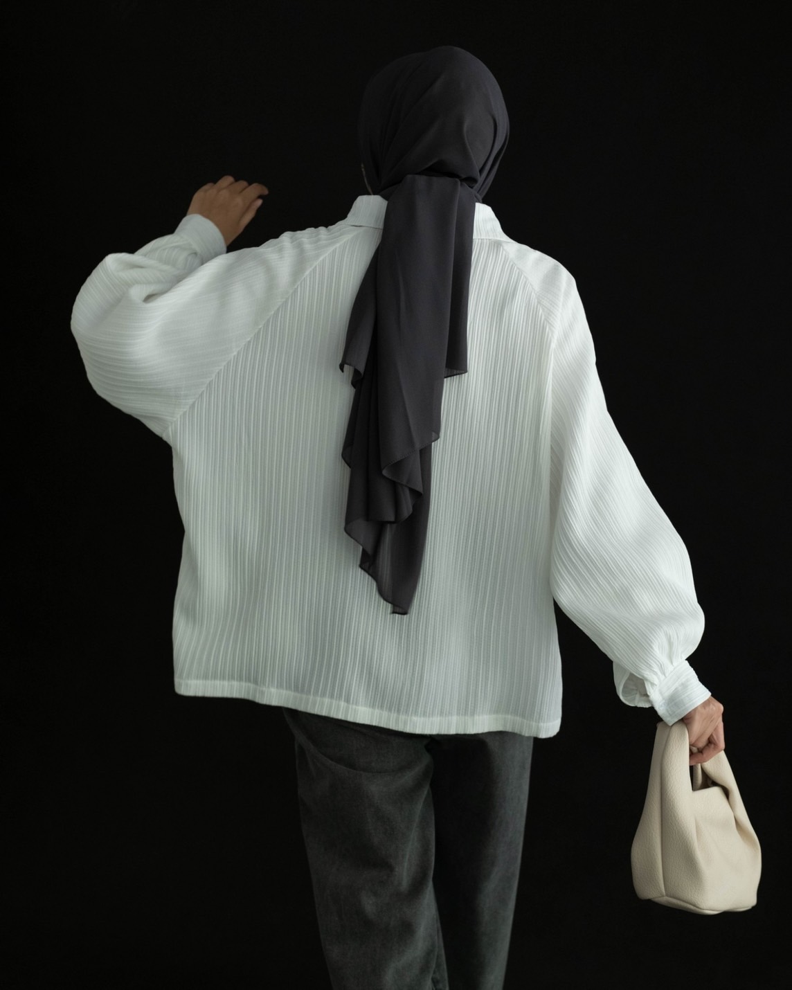 Farizka Shirt Kode 6426-2 Broken White - Image 3