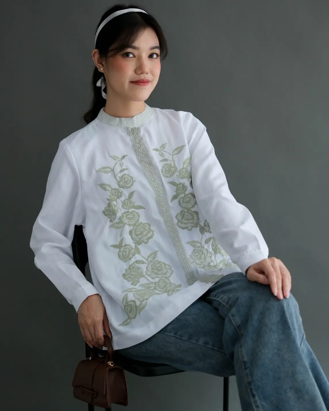 Ghaliya Longsleeve Kode 20262 Mint - Image 2