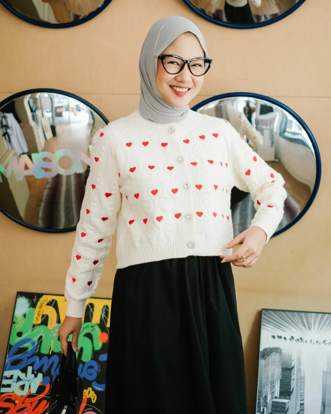 Grana Cardigan Kode 173B Ivory