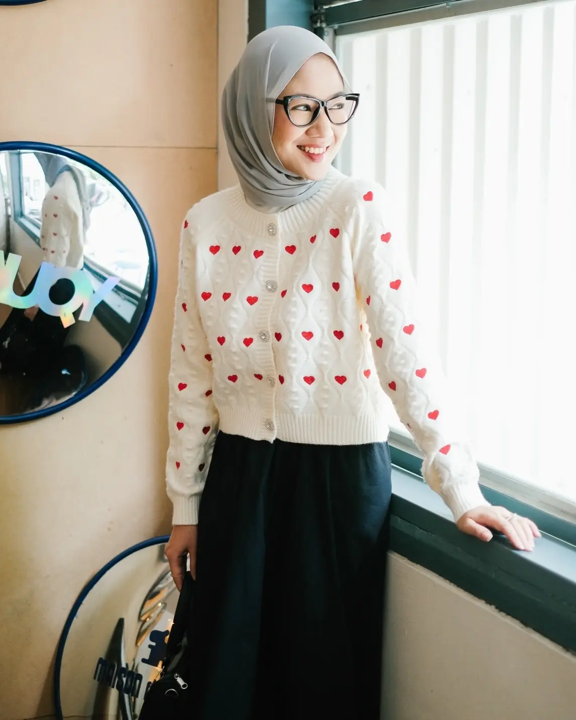 Grana Cardigan Kode 173B Ivory - Image 2