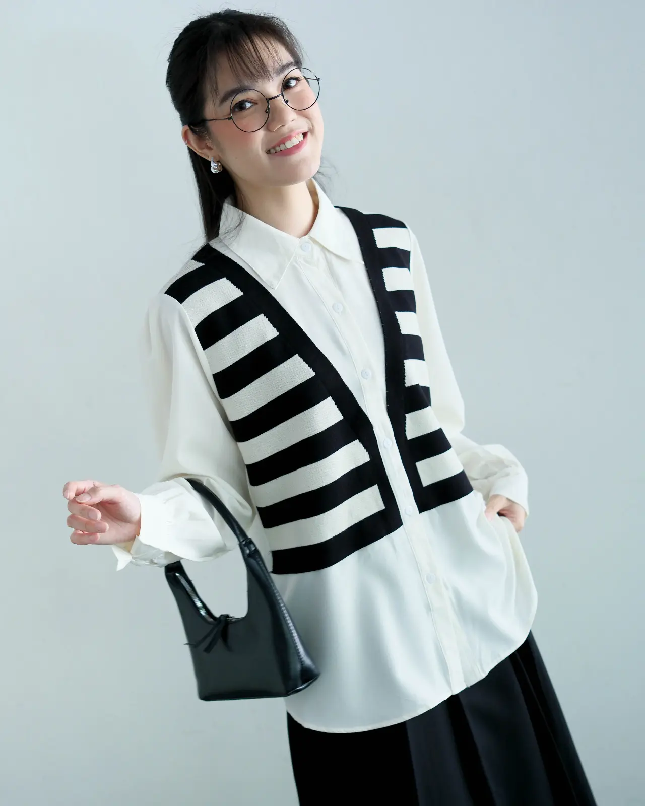 Hasna Shirt Kode 154B Ivory - Image 2