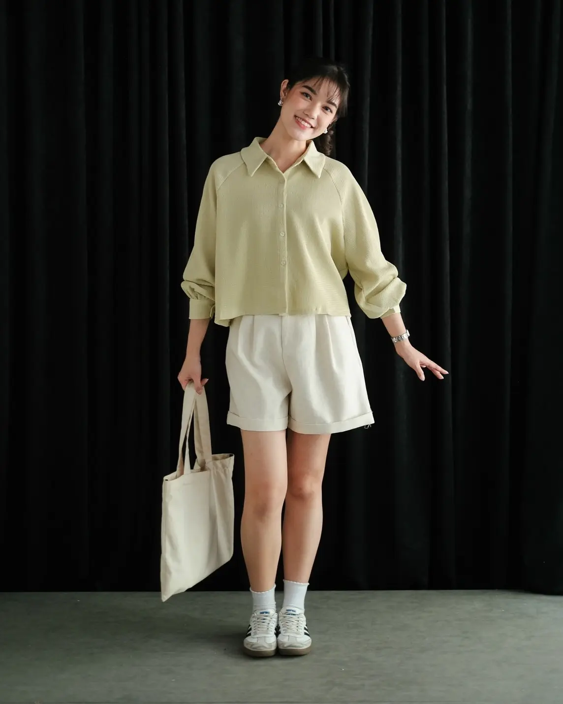 Hirva Shirt Kode 6509 Sage Green - Image 2
