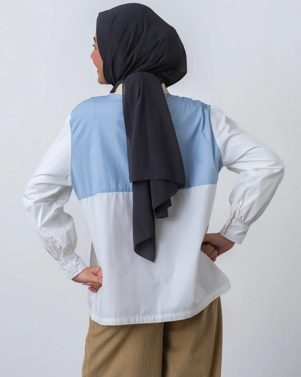Jinji Shirt Blue - Image 4