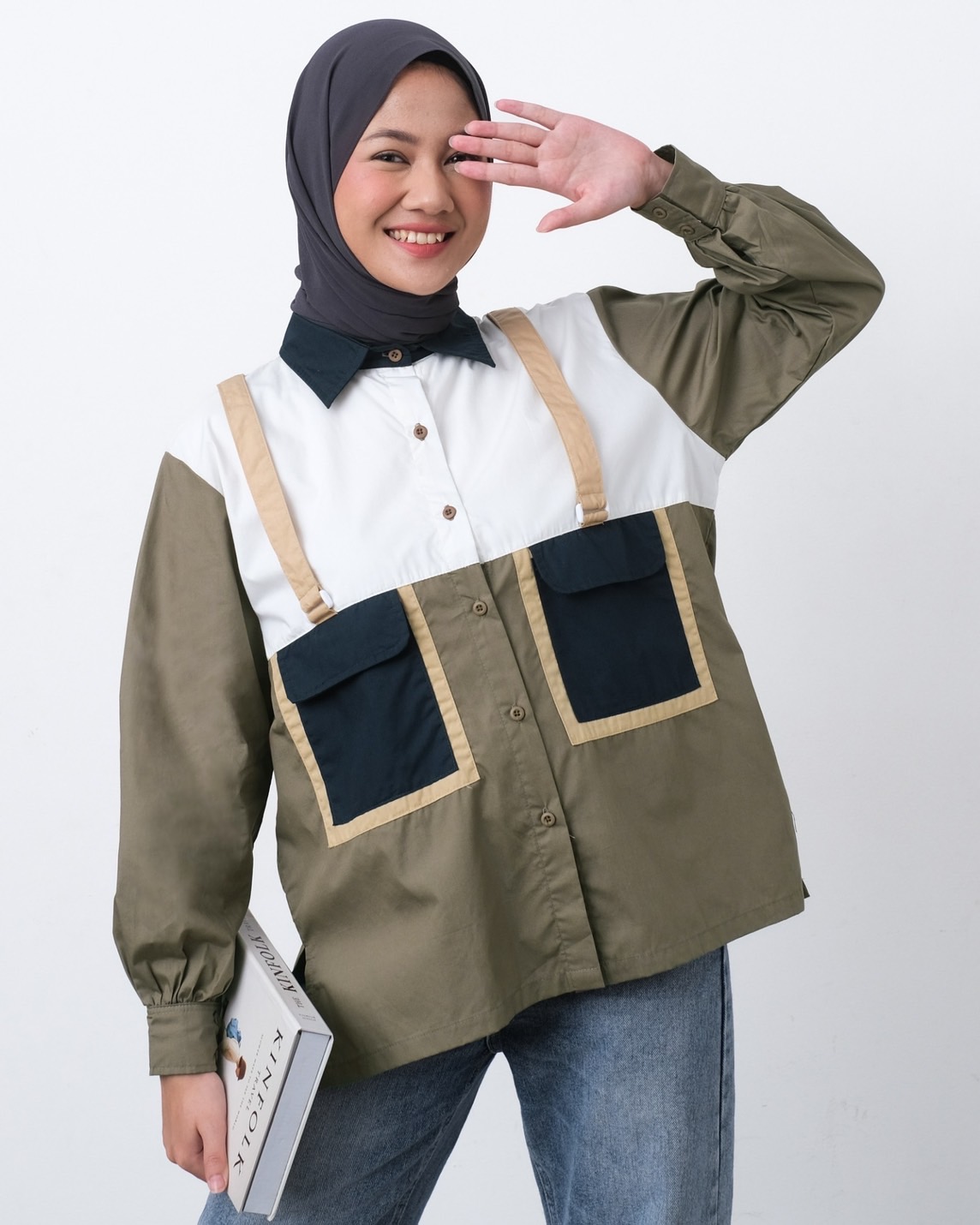 Jinji Shirt Broken White