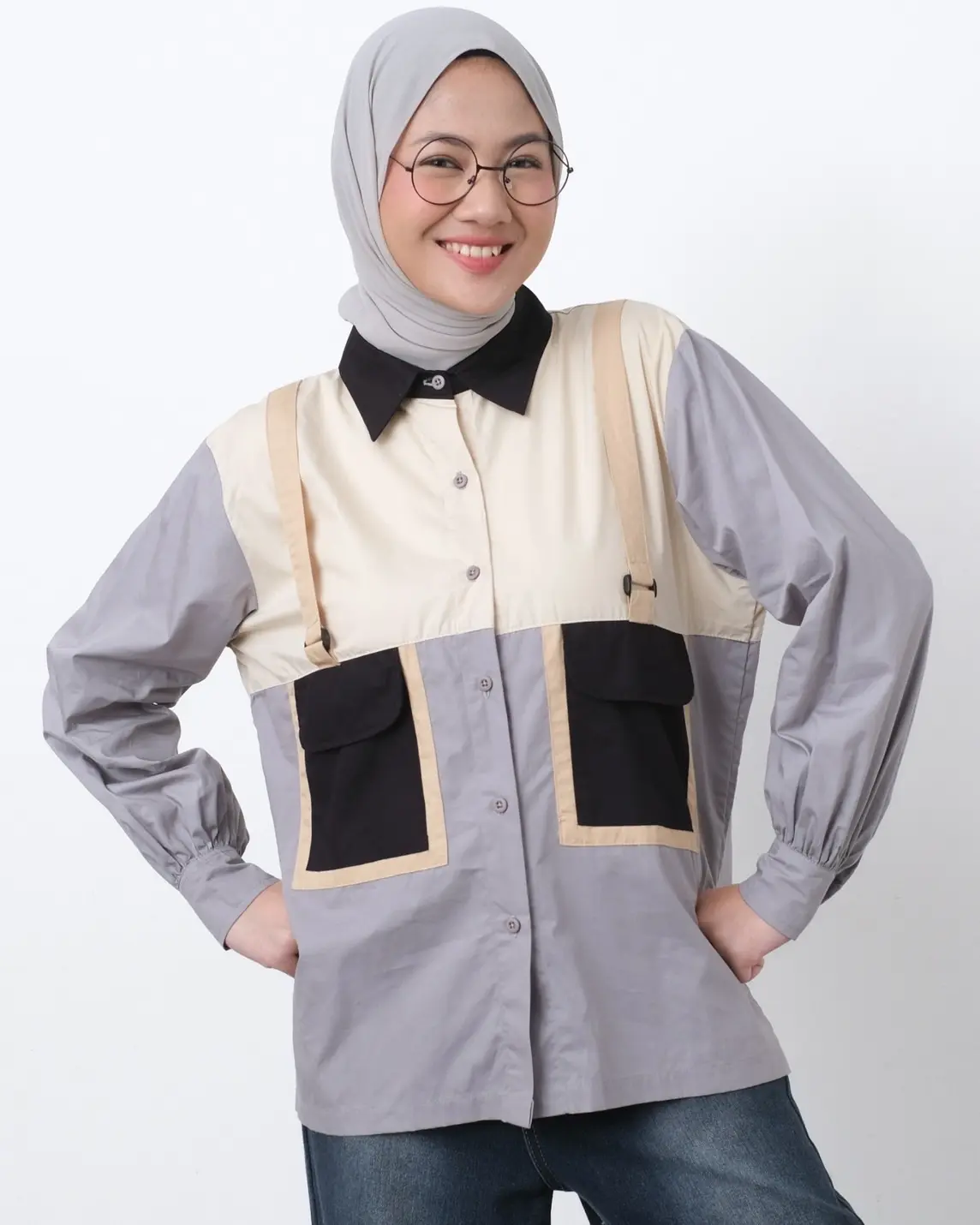 Jinji Shirt Cream - Image 2