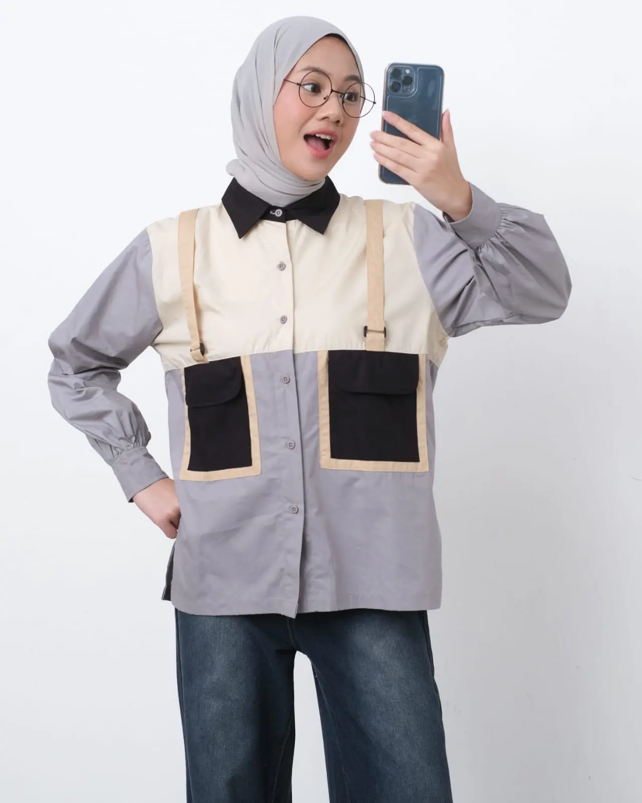 Jinji Shirt Cream - Image 3