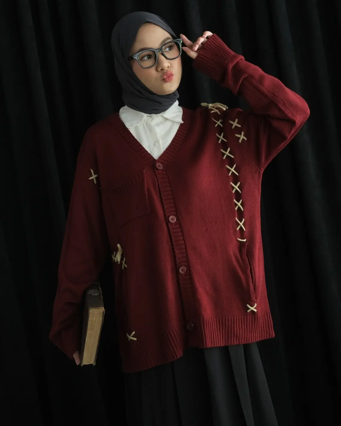 Jorja Cardi Maroon