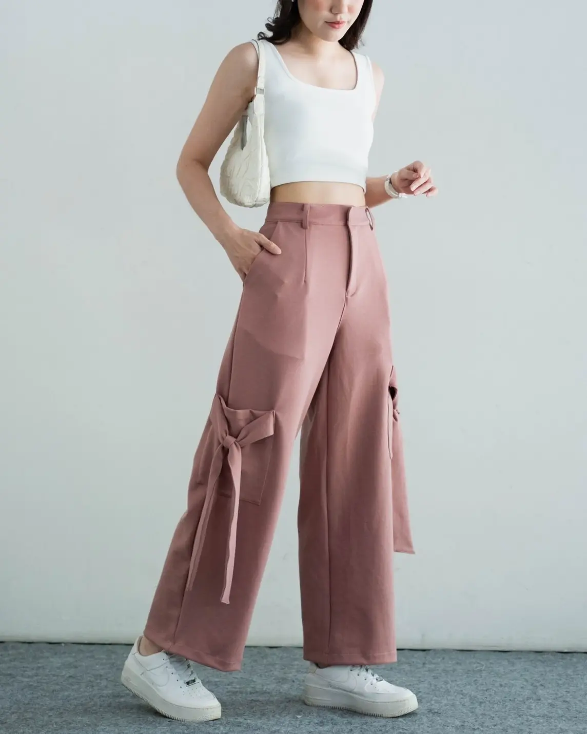 Keane Pants Dusty Rose - Image 2