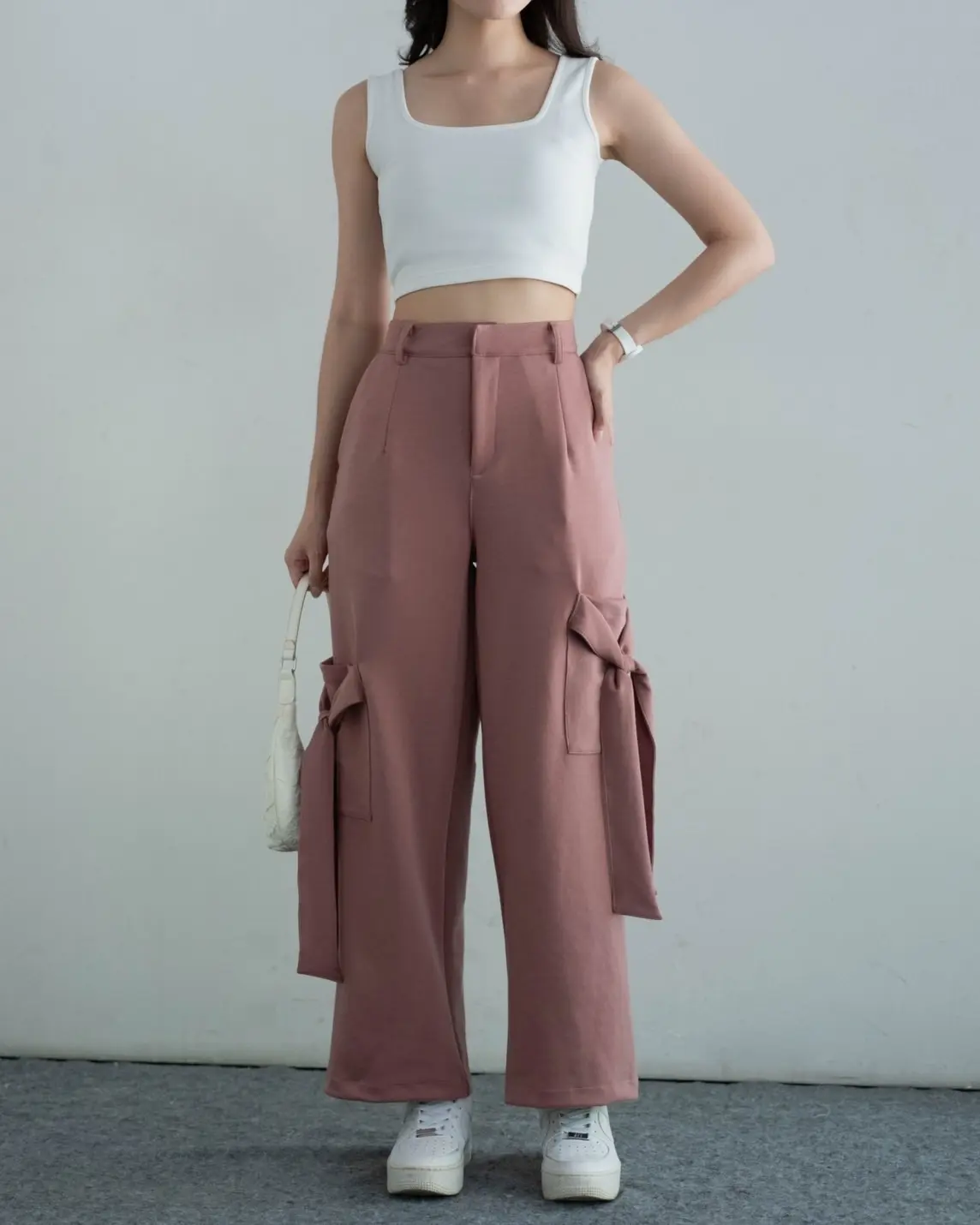 Keane Pants Dusty Rose - Image 3