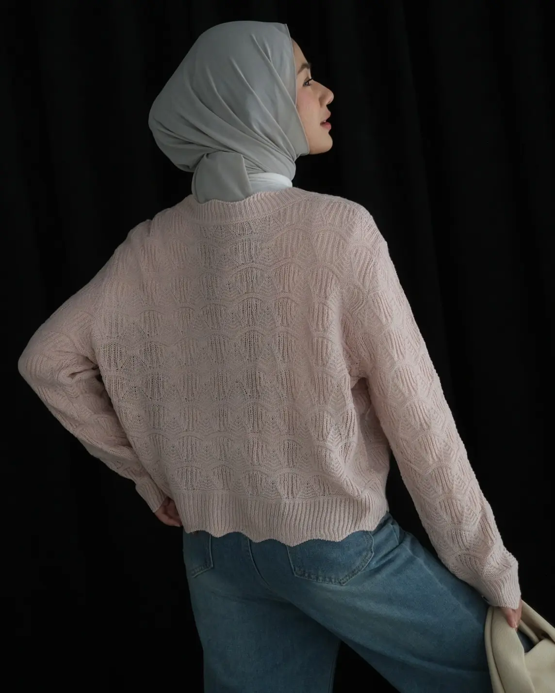 Kyrie Cardigan Kode 142A Pink - Image 4