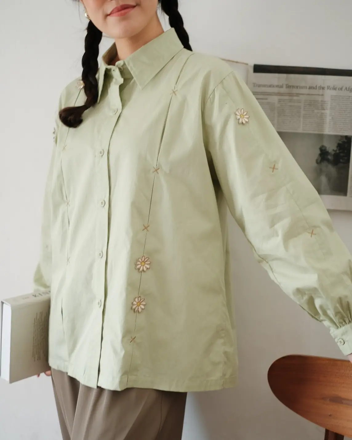 Alternative view of Lilian Shirt Mint