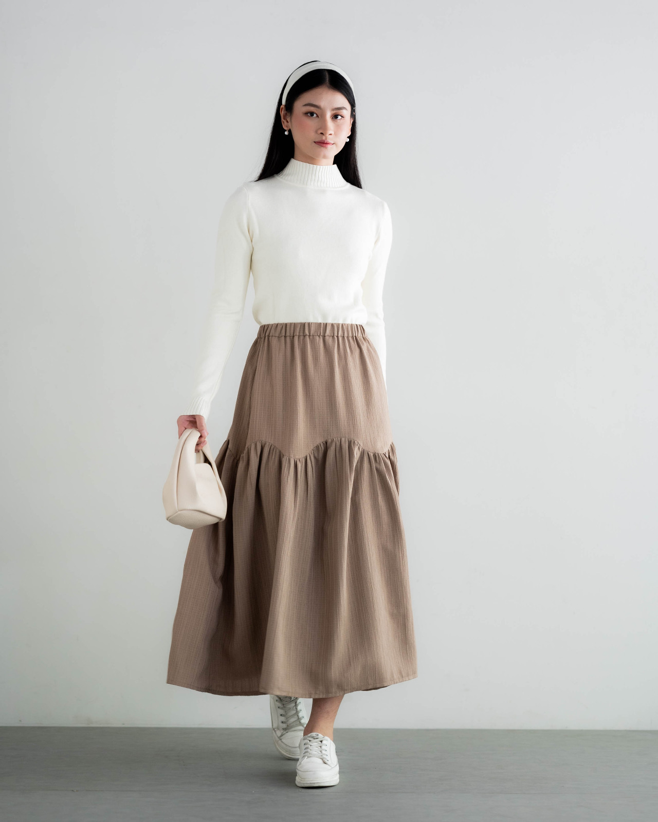 Loodewn Skirt Khaki