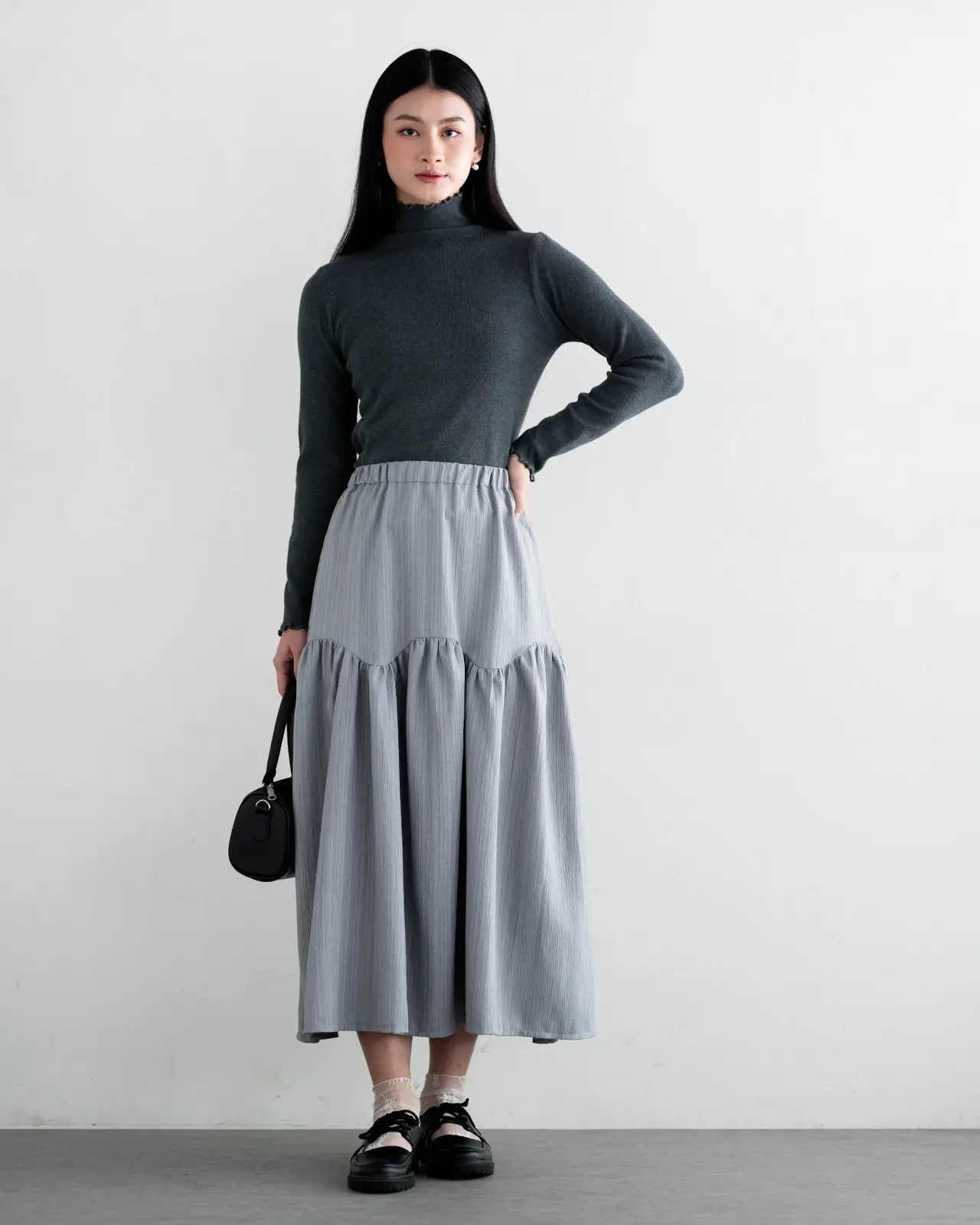 Loodewn Skirt Grey - Image 2