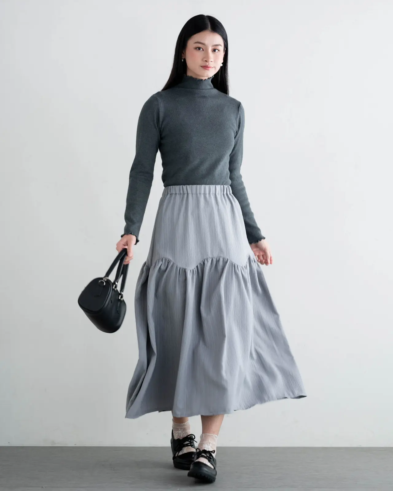 Loodewn Skirt Grey - Image 3