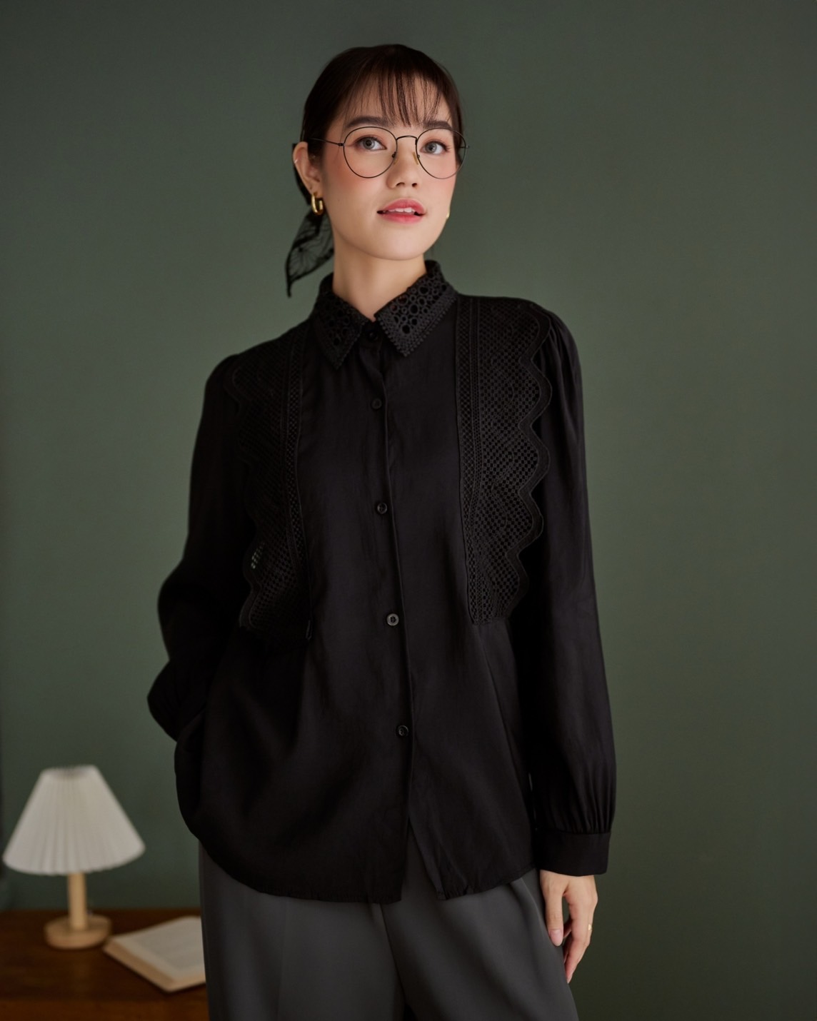 Marley Shirt Kode 139B Black - Image 2