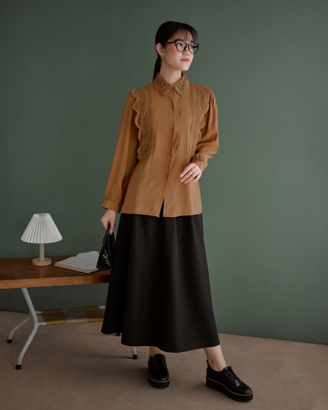 Marley Shirt Kode 139B Cinnamon - Image 2