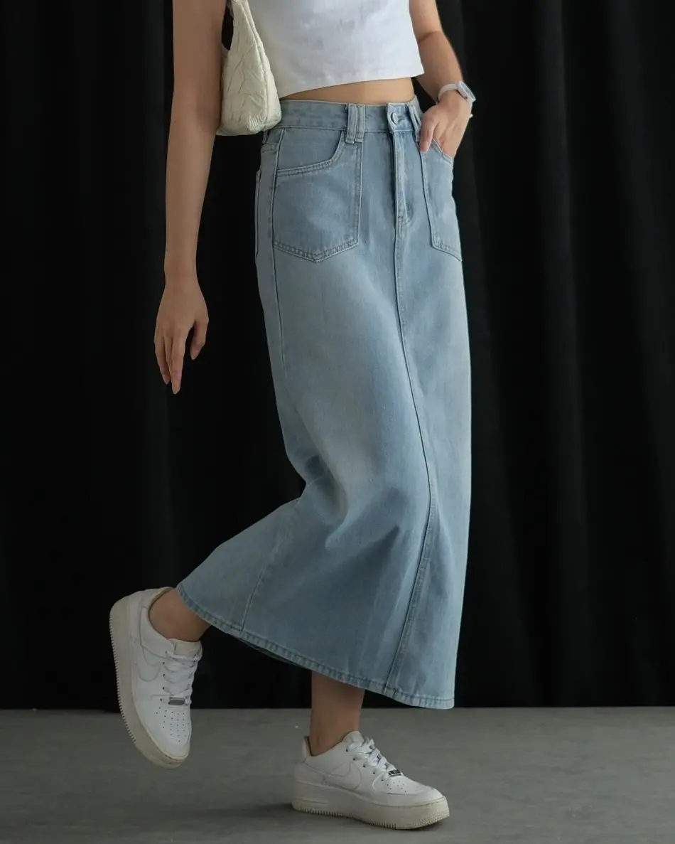 Meryl Denim Skirt Kode 168B - Image 2