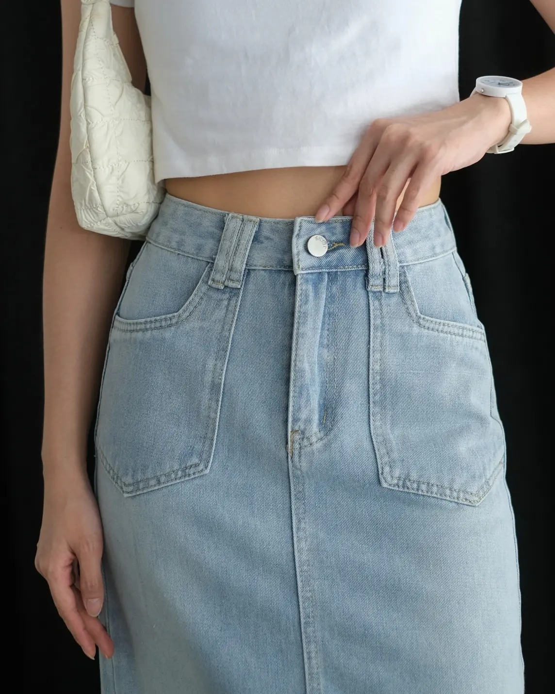 Meryl Denim Skirt Kode 168B - Image 4