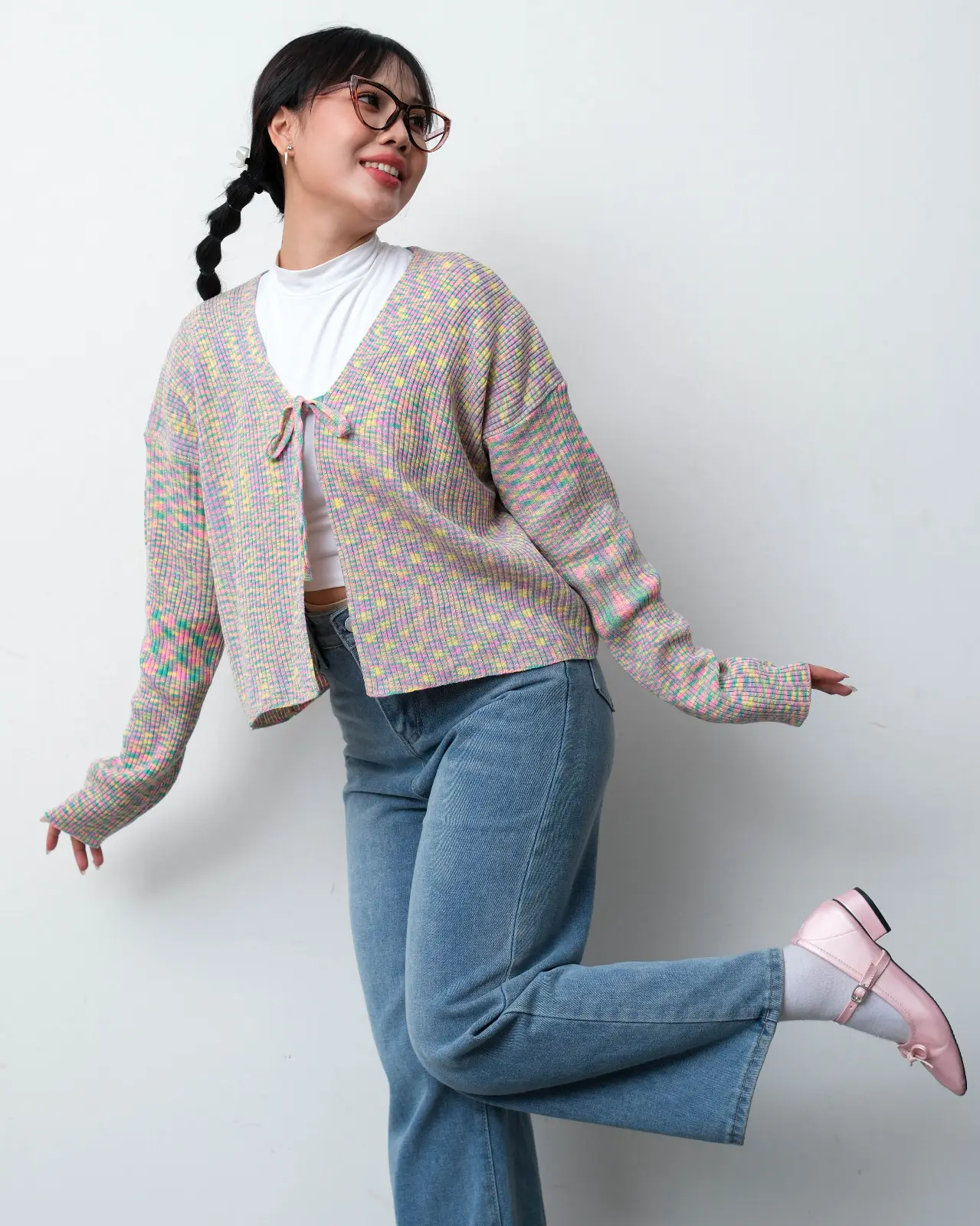 Miyuki Cardigan Green - Image 2