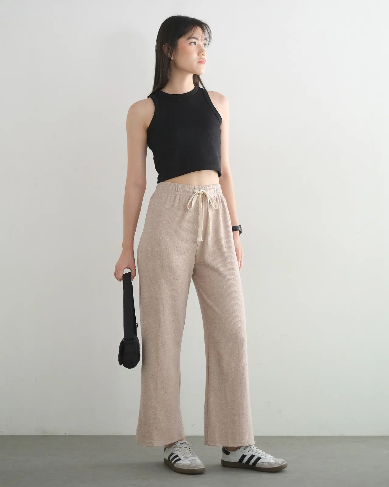 Nazyra Cullote Pants Kode 2310 Khaki - Image 2