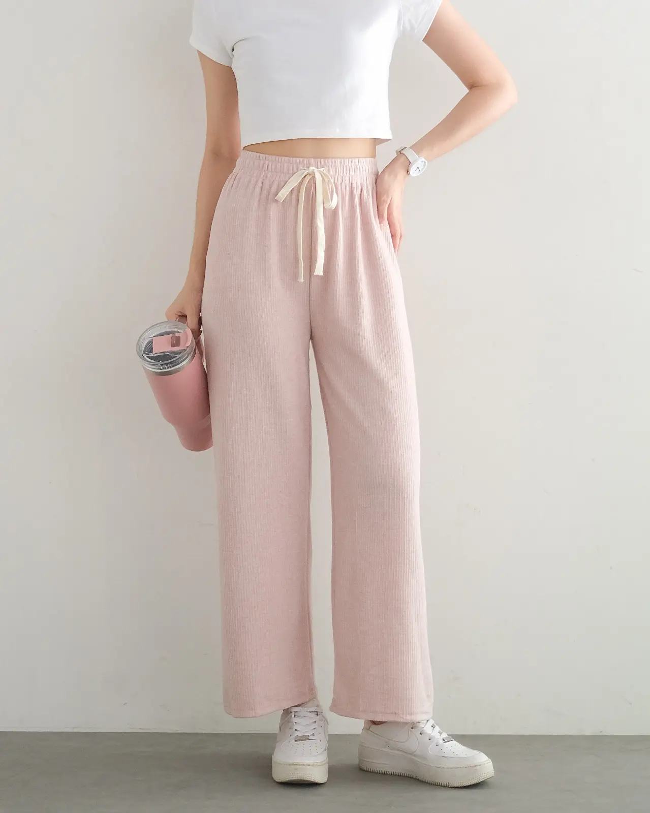 Nazyra Cullote Pants Kode 2310 Pink - Image 3