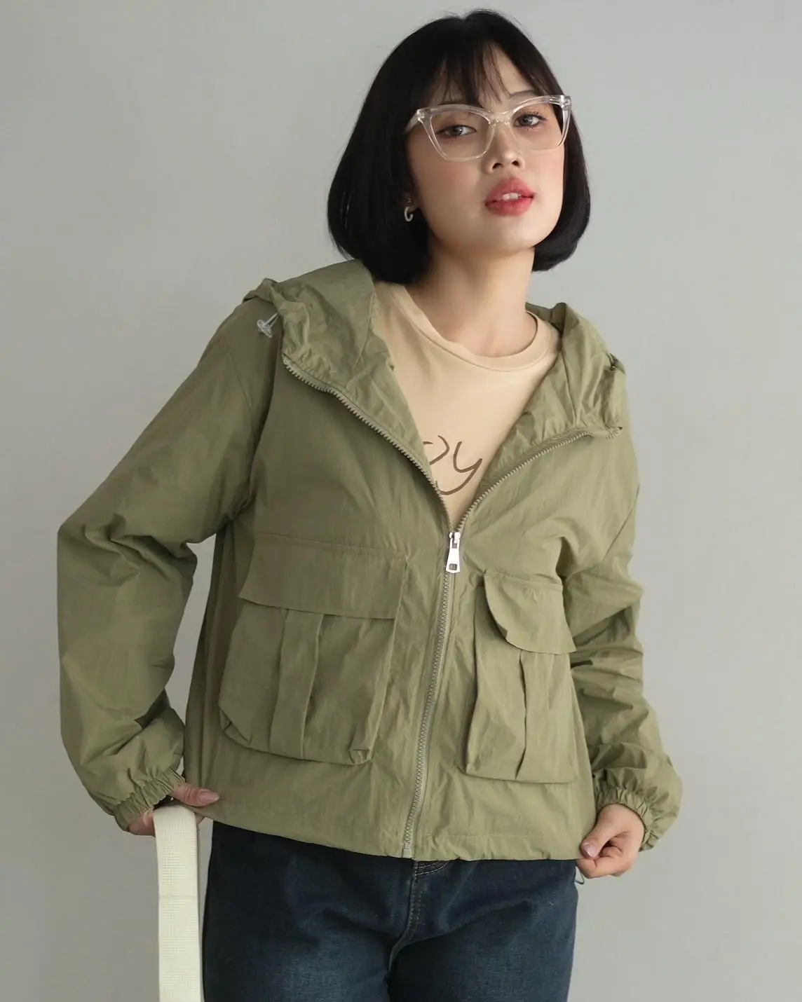 Rafasya Jacket Kode 148B Sage Green