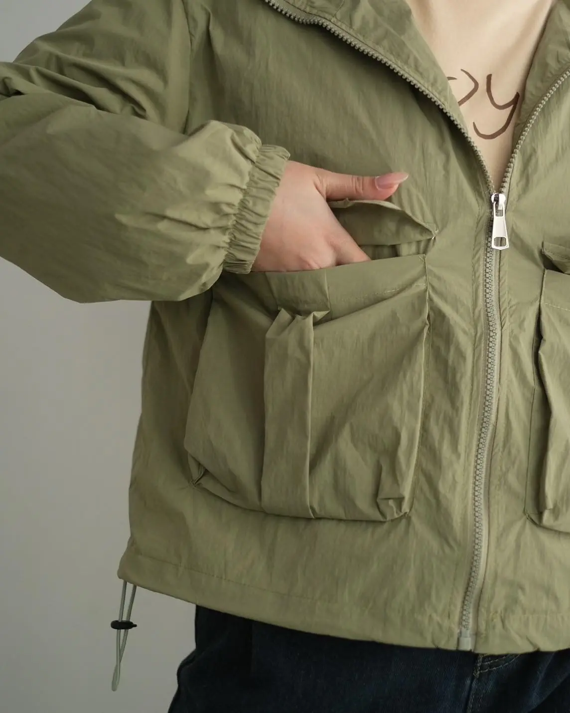 Rafasya Jacket Kode 148B Sage Green - Image 2
