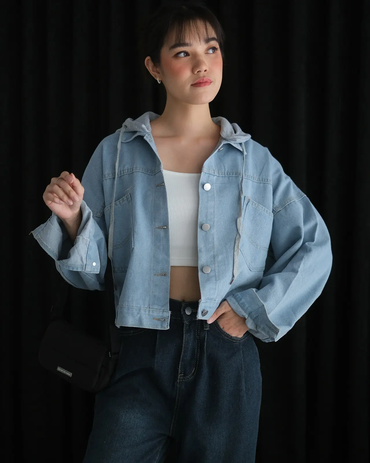 Unirka Denim Jacket Kode 161B Light Blue - Image 3
