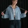 Unirka Denim Jacket Kode 161B Light Blue