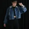 Unirka Denim Jacket Kode 161B Dark Blue - Image 3